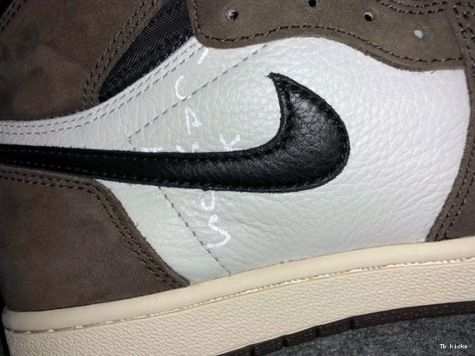 Rep TBK Air Scott OG 'Mocha' - 1 High Travis Retro x CD4487 Jordan 100 0708